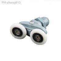 8pcs Double twin shower door rollers wheels runners pulley pulleys 19/23/25/26/27mm Wheels Diameter