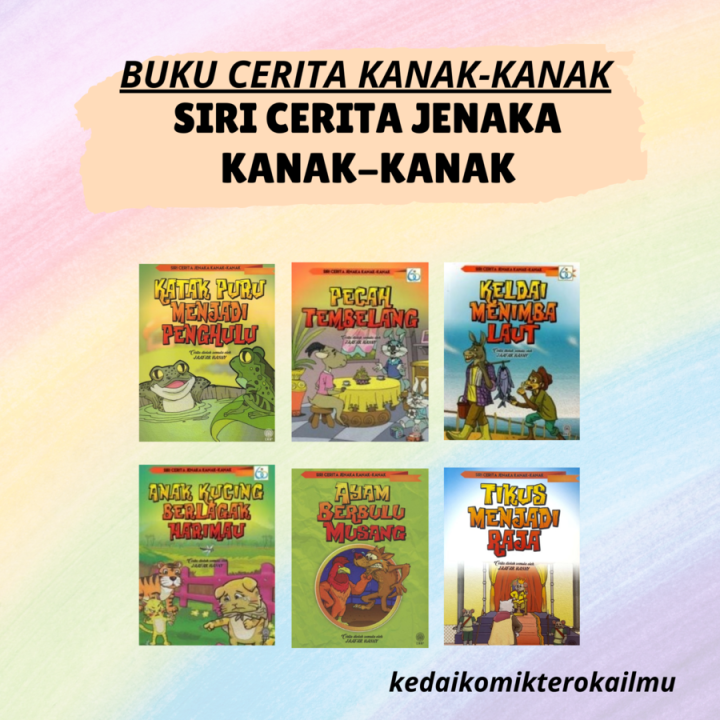 Buku Cerita Kanak-Kanak - Siri Jenaka Kanak-Kanak | Lazada