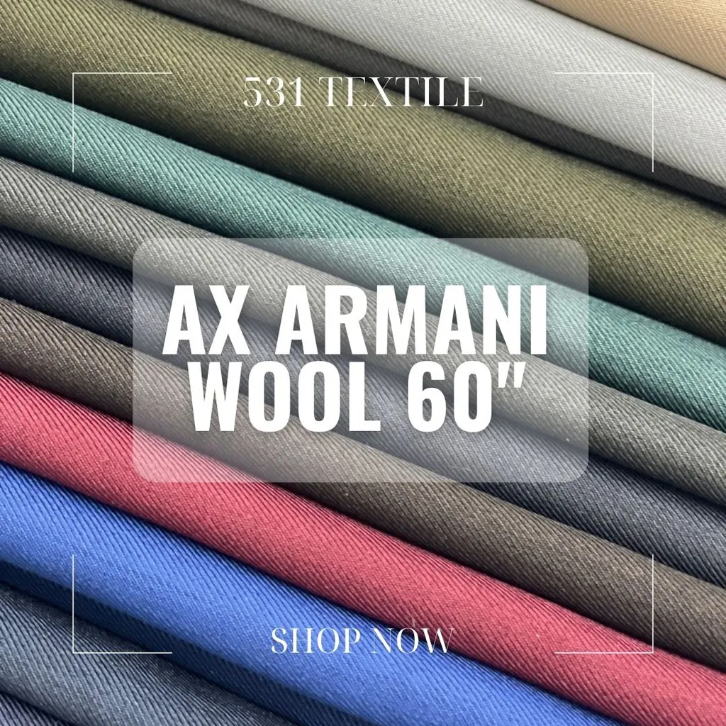 AX ARMANI WOOL SUITING FABRICTE 6 | Lazada PH