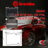 ผ้าเบรคหน้า BREMBO BMWX5 E70 (M), X5 F15, X6 E71 (M), X6 F16 ปี 07-&amp;gt; (P06077B)