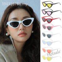 【hot sale】✷✒♛ D03 Lady Fashion Cat Eye Retro Sun Glasses Men Transparent Colorful Sea Ocean Lens Eyewear Women Vintage Triangle Classic Outdoor Wild Unisex Sunglasses for Male Women Shading Eyeglasses