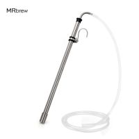 Stainless Steel Beer Siphon With 1M Hose, Siphon Racking Cane Kit,Beer Transfer Tools With Hook For Bucket Carboy Washable