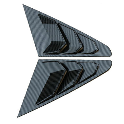 Rear Side Window Louvers, Scoop Louvers Cover Blinds for MG 5 MG5 2021 Car Exterior Accessories