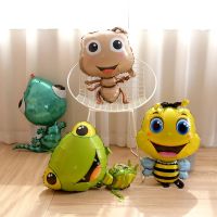 แมลงสัตว์ฟอยล์บอลลูน Bee Ant ป่าธีมป่าวันเกิด Party Decor ของเล่นเด็ก-WIOJ SHOP