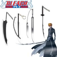 BLEACH: Thousand-Year Blood War Keychain Kurosaki Ichigo Zanpakutou Pendant Chain Jewelry Metal Keyring