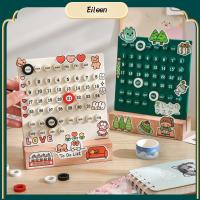 EILEEN ที่2023 ตกแต่งบ้านศิลปะ ชุดของขวัญของขวัญ พร้อมสติกเกอร์ DIY ด้วยตนเอง ของตกแต่งบ้าน ปฏิทินสำนักงาน ปฏิทินตาราง