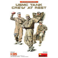 MiniArt 37049 135 USMC Tank Crew At Rest - Scale Model Kit888