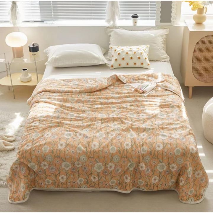 cool-quilt-air-conditioner-quilt-ผ้าห่มเย็น-นุ่มลื่น-เย็นสบาย-200-230cm-บาง