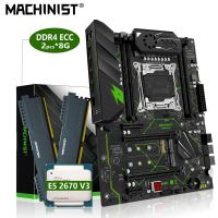 X99ชุดเมนบอร์ดเครื่องมือเริ่มต้น LGA 2011-3 Xeon Kit E5 2670 V3เครื่องประมวลผลซีพียู16GB(2*8G) DDR4หน่วยความจำหน่วยความจำ ECC Nvme M.2 ATX MR9A PRO