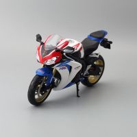 ของเล่น AUTOMAXX โมเดลมอเตอร์ไซค์โลหะหล่อรถฮอนด้า CBR 1000RRR HRC Fireblade ของขวัญคอลเลกชันการศึกษา