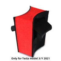 Vxvb New For Tesla Model Y 2021 Accessories Water Cup Holder Model 3 Car Interior Center Console Storage Organizer Model3 Three