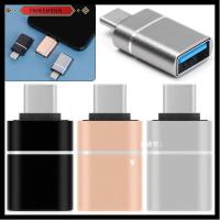 FAHEEMIDEN พกพาสะดวก รถ ตัวแปลง พิมพ์ C เป็น USB 3.0 อะแดปเตอร์ OTG อะแดปเตอร์ Type-C ตัวเชื่อมต่อ