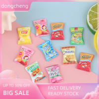 dongcheng 10pcs 1:12ตุ๊กตาตุ๊กตาจำลองขนาดเล็ก Candy Dolls KITCHEN Accessories