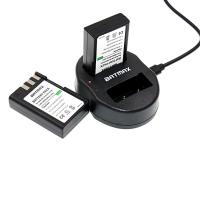 USB DUAL CHARGER NIKON EN-EL9 แท่นชาร์จแบตเตอรี่กล้อง  ใช้ชาร์จกับแบตกล้อง- แท่นชาร์จ กับ แบต แท่นชาร์จแบบ USB LCD DIGITAL CHARGER (1386)