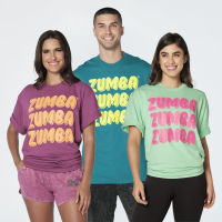 Zumba Transform Tees (เสื้อยืดฟรีไซส์ออกกำลังกายซุมบ้า)