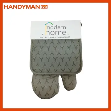 at Home Silicone Pot Holder, Grey