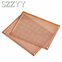 【YF】◇∈▤  5pcs 7x9 7x9cm Side Prototype PCB Breadboard Board Experimental Bakelite Plate Circuirt