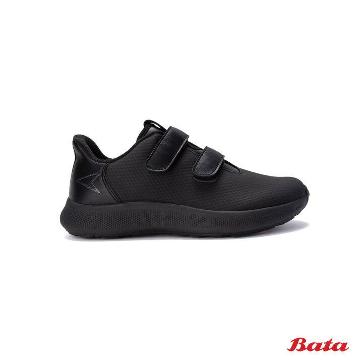 BATA Junior Black Power Velcro School Shoes 508X746 Lazada Singapore