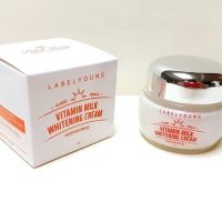 ▶️Labelyoung Vitamin Milk Whtening Cream 55g. ของแท้100%‼️ พร้อมส่ง!! [ 2022 New Item ]