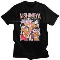 เสื้อยืด Haikyuu Nishinoya สไตล์ใหม่ลำลองทุกวัน