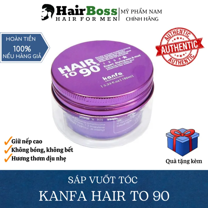 Sáp Vuốt Tóc Kanfa Hair To 90 100ml  Mỹ Phẩm Tóc Hải Phòng  Mạnh Hùng