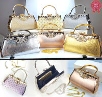 ? CLUTCH BAGS ?  กระเป๋าคลัชท์ กระเป๋าถือ  ?สำหรับออกงาน รุ่นหัวเพชร วัสดุ เกรดดีมาก?พร้อมส่งทันที ✅