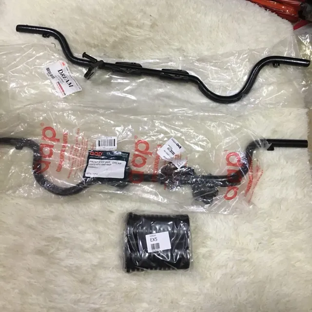 ex5dream ex5 dream wave100 wave 100 FRONT FOOTREST FOOT REST STEP BAR