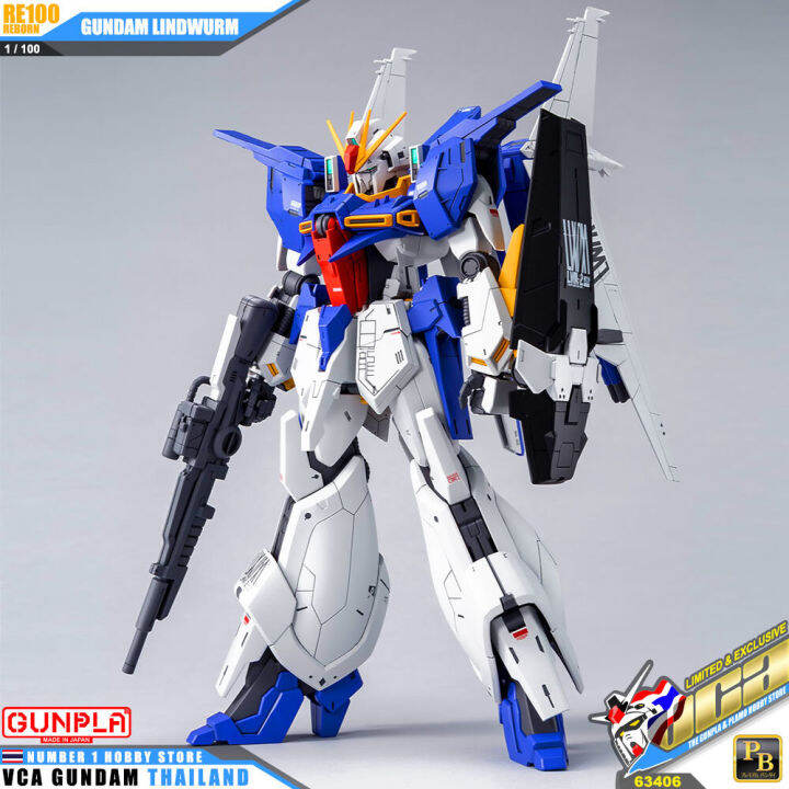 vca-premium-bandai-pb-gunpla-reborn-one-hundred-re100-1-100-gundam-lindwurm-ประกอบ-หุ่นยนต์-โมเดล-กันดั้ม-กันพลา-ของเล่น-vcagth