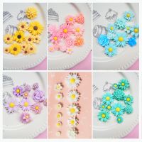 【CC】 11pcs Size Charms Resin Flat Back Beads Ornament Scrapbook Crafts