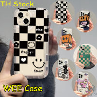 TH Stock เคสโทรศัพท์มือถือ TPU เคสซิลิโคนใส สําหรับ iPhone 11 13Pro 14 12 13 Pro Max 6 7 8 Plus X XR XS Max 7Plus 8+ SE 2020 นกระแทก การ์ตูนกระต่ายน่ารัก สไตล์เกาหลี เคสไอโฟน