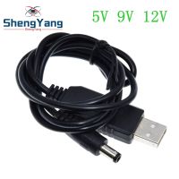 ShengYang Usb Power Boost Line Dc 5v ถึง Dc 9v / 12v Step Up โมดูล Usb Converter Adapter Cable 2.1x5.5mm Plug-Yunjuek