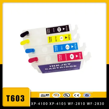 For 603XL T603 T603XL E603XL 603 XL compatible ink cartridge for Epson  XP-2100 XP-2105 XP-3100 XP-3105 XP-4100 XP-4105 WF-2810