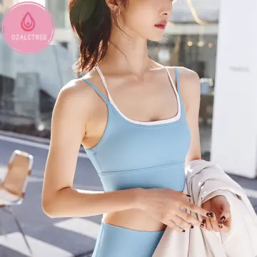 Women Sexy Sports Bra Fitness Workout Underwear Push Up Gym Tank