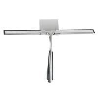 Shower Squeegee Glass Clean Scraper Washing Wiper Hanger Floor Window Cleaning Water Wall Hanging Mirror with Handle