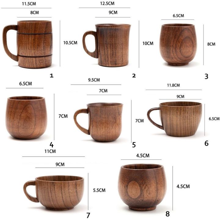 cw-101-200ml-cups-big-belly-spruce-wood-beer-cup-bar-drinkware