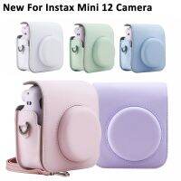 สำหรับใหม่ Fujifilm Instax Mini 12 Instax กล้องกระเป๋าหนัง PU โครงเปลือกนอกเคสพร้อม Tali Bahu