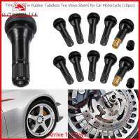 [Arrive 1-3 Days]TR413 Snap-in Rubber Tubeless Tire Tyre Valve Stems for ATV Car Motorcycle