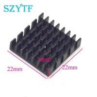 5pcs Heat sink 22x22x6MM (black slot) high quality radiator