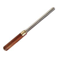 【Hot deal】 Fret Wire Tool Wearproof Wood Handle Professional ทนทาน Fret Crowning File Tool สำหรับกีตาร์ Ukelele Bass