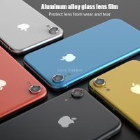 （ ATV ）เลนส์กล้องเลนส์โลหะผสมเลนส์ป้องกันแหวนอิสระป้องกันกระจกสำหรับ iPhone XR Len Film