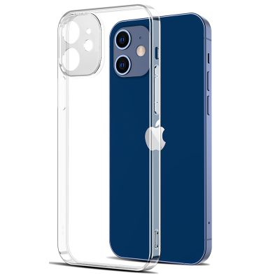 【CC】 Capa de telefone silicone transparente para iPhone tampa traseira macia iPhone 11 12 13 14 Max X XS XR 8 7 6s Plus 5