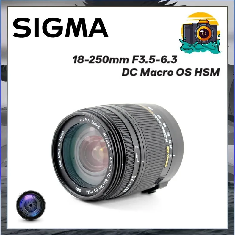 SIGMA 18-250MM F3.5-6.3 DC MACRO OS HSM FOR CANON / LENSA SIGMA 18