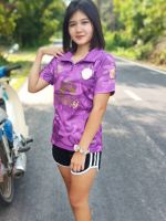 เสื้อบุรีรัมย์ สีม่วงลายพราง