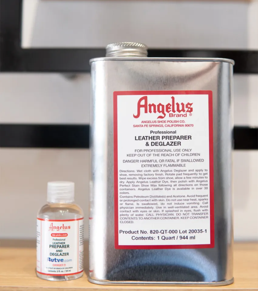 Angelus Leather Preparer and Deglazer in quart