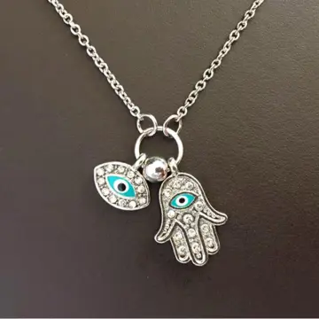 925 Sterling Silver Dangle Charm Evil Eyes Beads Silver Color Fatima Hand  Hamsa Hand Bead Fit Pandora Charms Bracelet DIY Jewelry Accessories From  5,66 € | DHgate