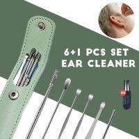 【cw】 Ear Cleaner Wax Removal Deeply Earwax Pick Turn Collector Cleaning Tools 6Pcs/set