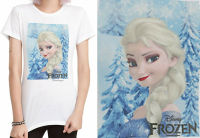 ELSA JUNIORS ตุ๊กตาตัดเสื้อยืด-DasneyFROZEN-จัดส่งฟรี