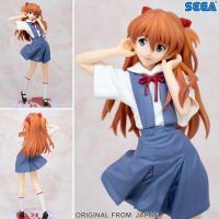 Figure ฟิกเกอร์ งานแท้ 100% Sega จาก Neon Genesis Evangelion อีวานเกเลียน มหาสงครามวันพิพากษา Soryu Asuka Langley โซริว อาสึกะ แลงเลย์ ชุดนักเรียน Ver Original from Japan Anime อนิเมะ การ์ตูน มังงะ คอลเลกชัน ของขวัญ New Collection Doll ตุ๊กตา Model โมเดล