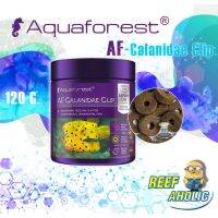 Reef-Aholic Aquaforest Calanidae Clip 120g. อาหารปลาที่ผสมกับวิตามินคุณภาพสูง เหมาะกับปลาทุกเพศทุกวัย ใช้แล้วสีปรี๊ดดดด