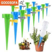 3/6/12 PCS Auto ให้น้ำแบบน้ำหยดระบบ Dripper Spike ชุด Garden Household ดอกไม้อัตโนมัติ Waterer เครื่องมือ